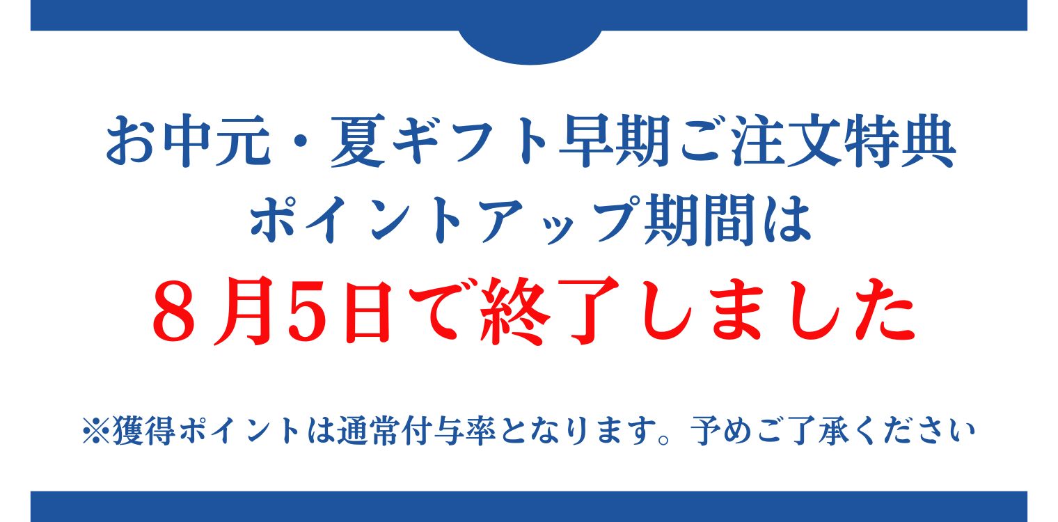 ポイント変倍終了しました